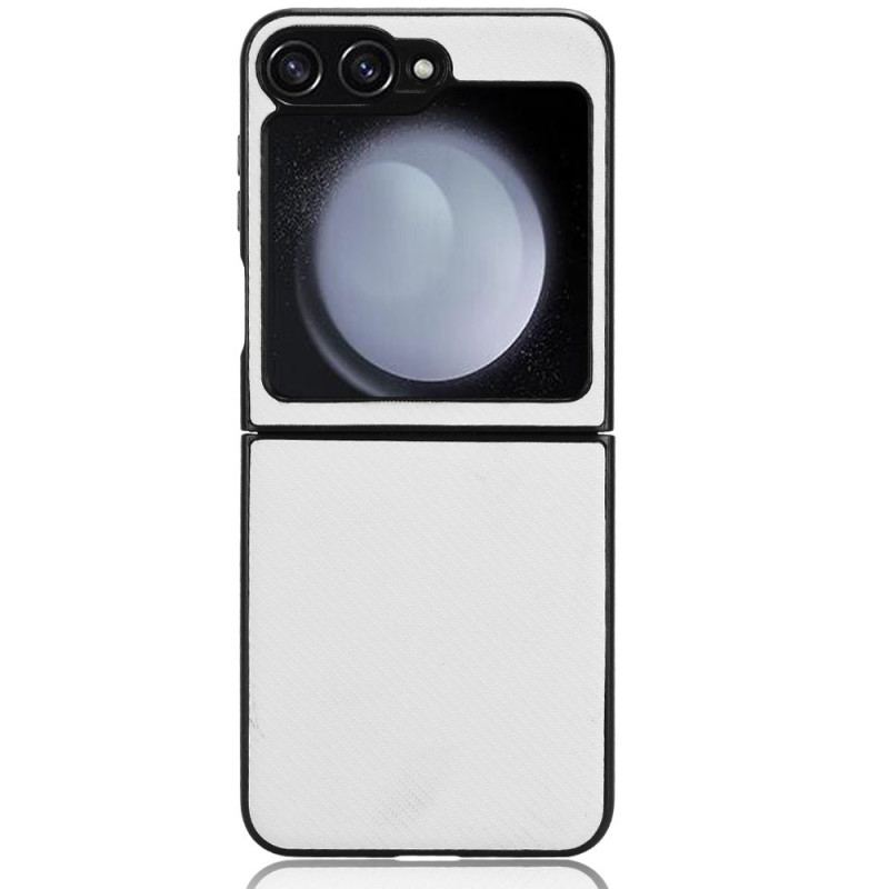 Coque Samsung Galaxy Z Flip 7 FE / Z Flip 6 Texture Fibre Carbone