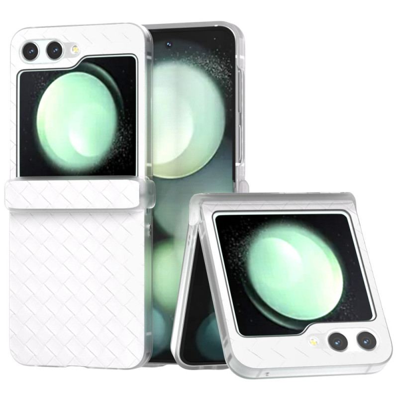 Coque Samsung Galaxy Z Flip 7 FE / Z Flip 6 Texture Tissée