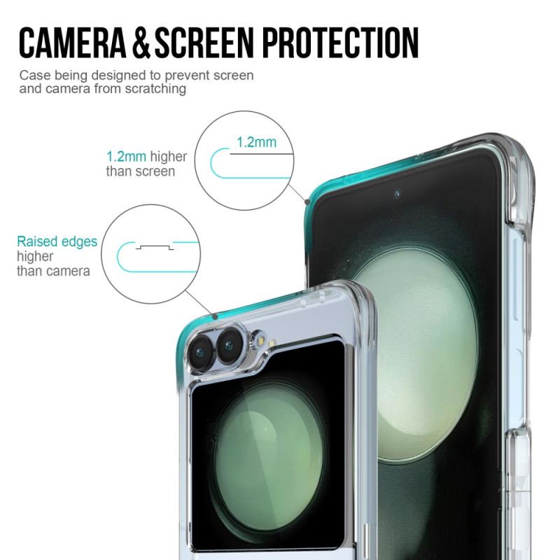 Coque Samsung Galaxy Z Flip 7 FE / Z Flip 6 Transparente Magnétique