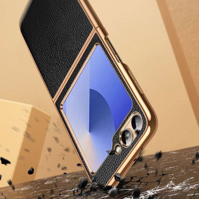 Coque Samsung Galaxy Z Flip 7 FE / Z Flip 6 Véritable Cuir