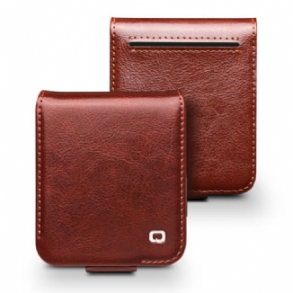 Étui Samsung Galaxy Z Flip 7 FE / Z Flip 6 Cuir Véritable