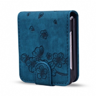 Étui Samsung Galaxy Z Flip 7 FE / Z Flip 6 Porte-Cartes Scène de Chats