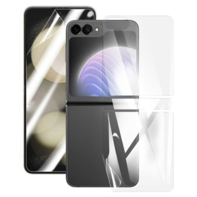Films de Protection Avant et Arrière pour Samsung Galaxy Z Flip 7 FE / Z Flip 6