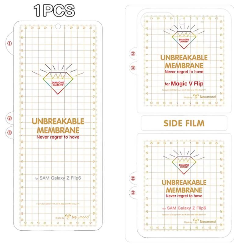 Films de Protection Avant et Arrière pour Samsung Galaxy Z Flip 7 FE / Z Flip 6