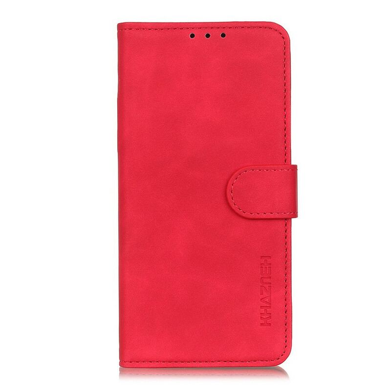 Housse Xiaomi Mi 10T Lite 5G / Redmi Note 9 Pro 5G Effet Cuir Vintage KHAZNEH