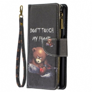 Housse Xiaomi Mi 10T Lite 5G / Redmi Note 9 Pro 5G Poche Zippée Ours
