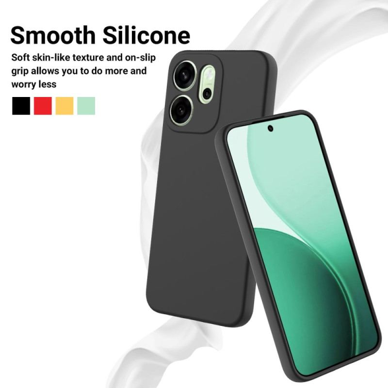 Coque Oppo Reno 14 F 5G Silicone Liquide à Lanière