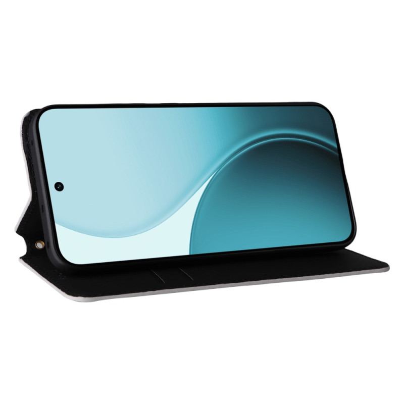 Flip Cover Oppo Reno 14 F 5G Motif Losanges