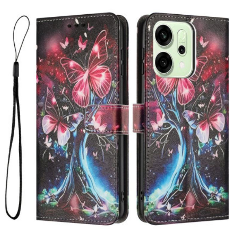 Housse Oppo Reno 14 5G / 14F 5G Impression Papillons