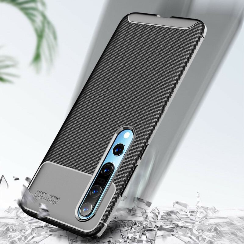 Coque Xiaomi Mi 10 / 10 Pro Fibre Carbone Flexible