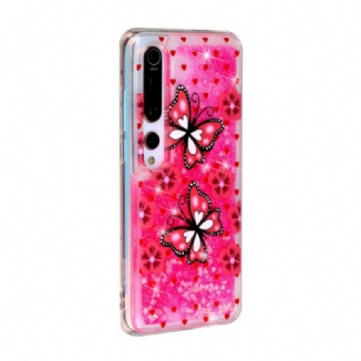 Coque Xiaomi Mi 10 / 10 Pro Paillettes Papillons