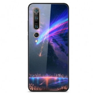Coque Xiaomi Mi 10  Verre Trempé Galaxie Constellation