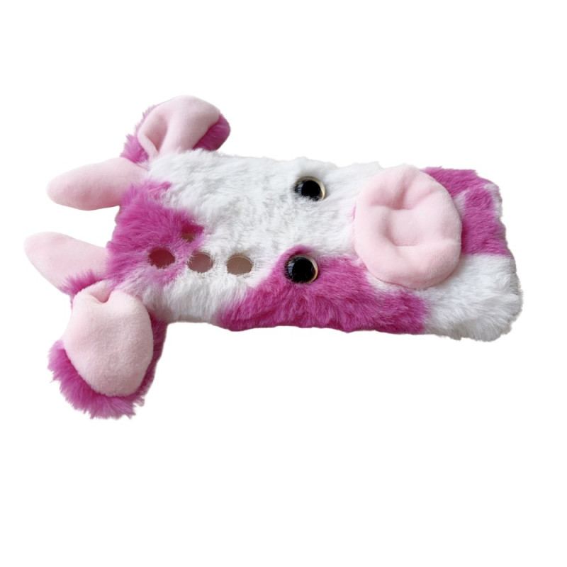 Coque Samsung Galaxy S24 5G Vache Peluche
