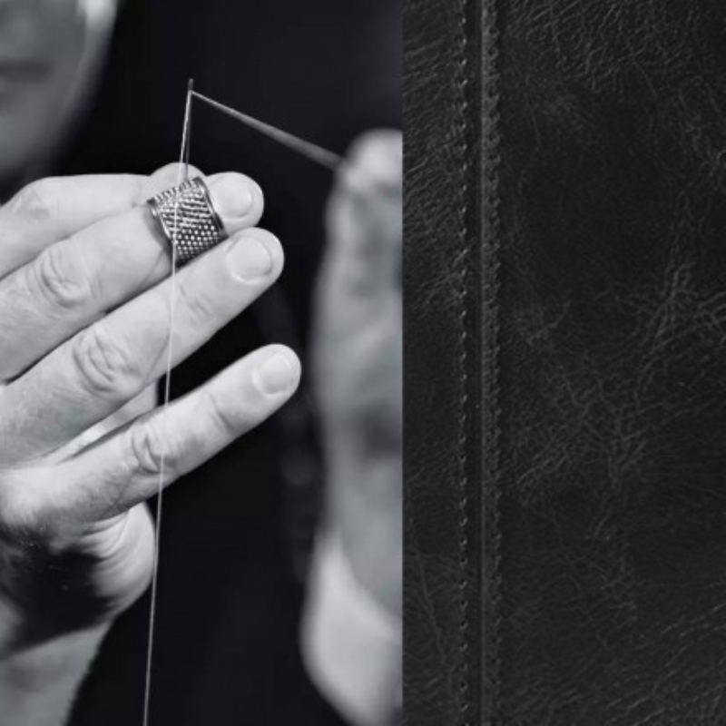 Coque Xiaomi Mi 11 Effet Cuir Couture