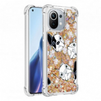 Coque Xiaomi Mi 11 Mr Chien Paillettes