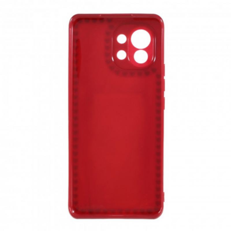 Coque Xiaomi Mi 11 Silicone Flexible Coeurs