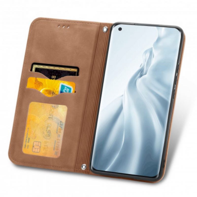 Flip Cover Xiaomi Mi 11 Simili Cuir Vintage