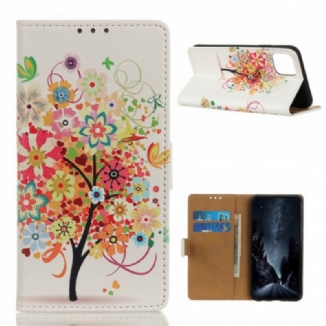 Housse Xiaomi Mi 11 Arbre Fleuri