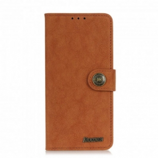 Housse Xiaomi Mi 11 Cuir Fendu Rétro KHAZNEH