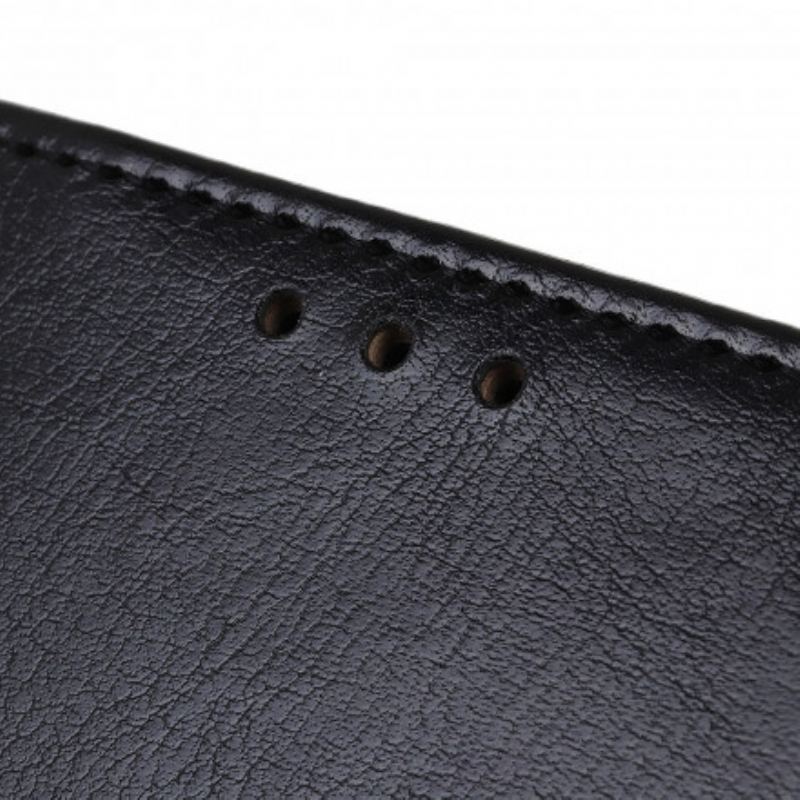 Housse Xiaomi Mi 11 Effet Cuir Brillant Simple