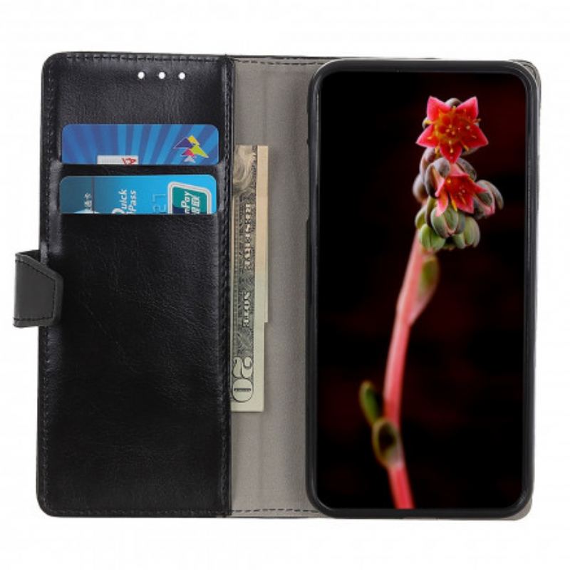 Housse Xiaomi Mi 11 Effet Cuir Brillant Simple