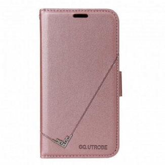 Housse Xiaomi Mi 11 Simili Cuir Fantaisie Métal GQ.UTROBE