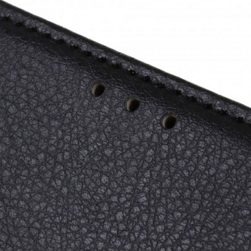 Housse Xiaomi  Mi 11 Simili Cuir Litchi Traditionnel