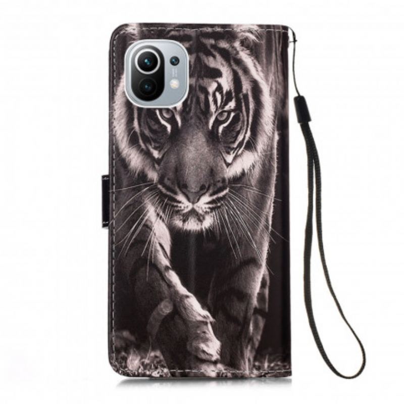 Housse Xiaomi Mi 11 Tigre de Nuit