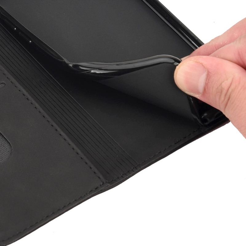 Flip Cover Moto G51 5G Effet Cuir Business Bicolore
