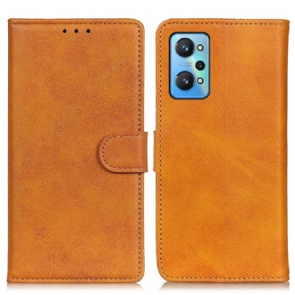 Housse Realme GT Neo 3T / Neo 2 Matte Effet Cuir Rétro