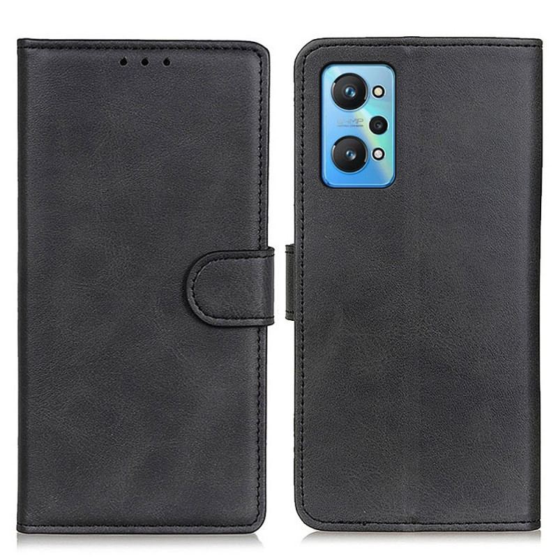 Housse Realme GT Neo 3T / Neo 2 Matte Effet Cuir Rétro