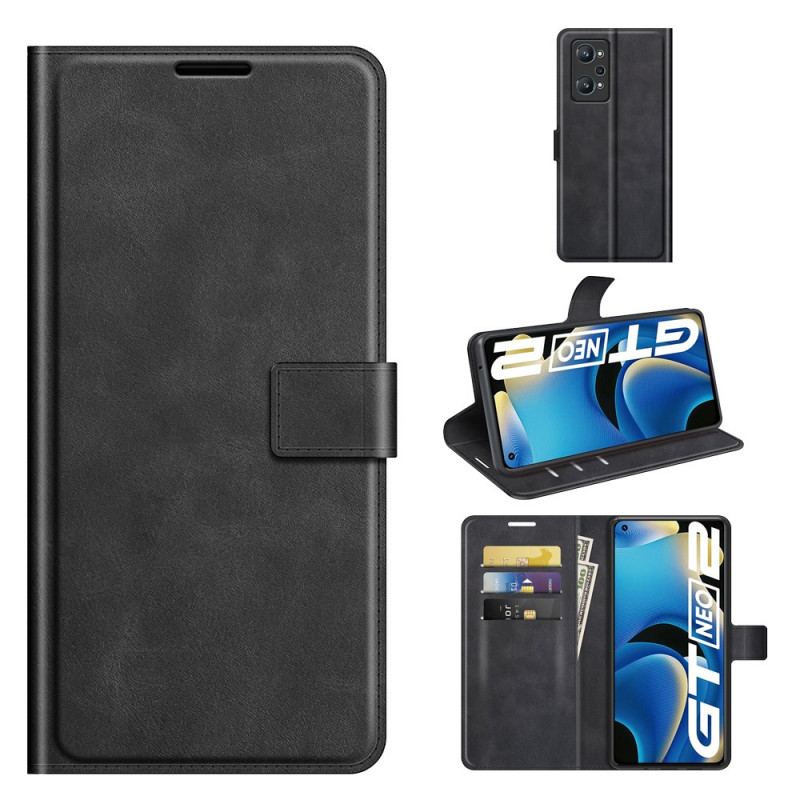Housse Realme GT Neo 3T / Neo 2 Simili Cuir Slim