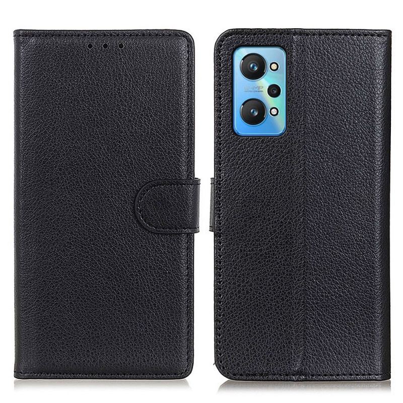 Housse Realme GT Neo 3T / Neo 2 Traditionnellement Litchi