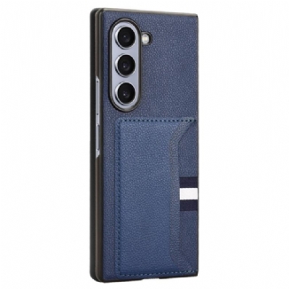 Coque Samsung Galaxy Z Fold 6 Tricolore Porte-Cartes