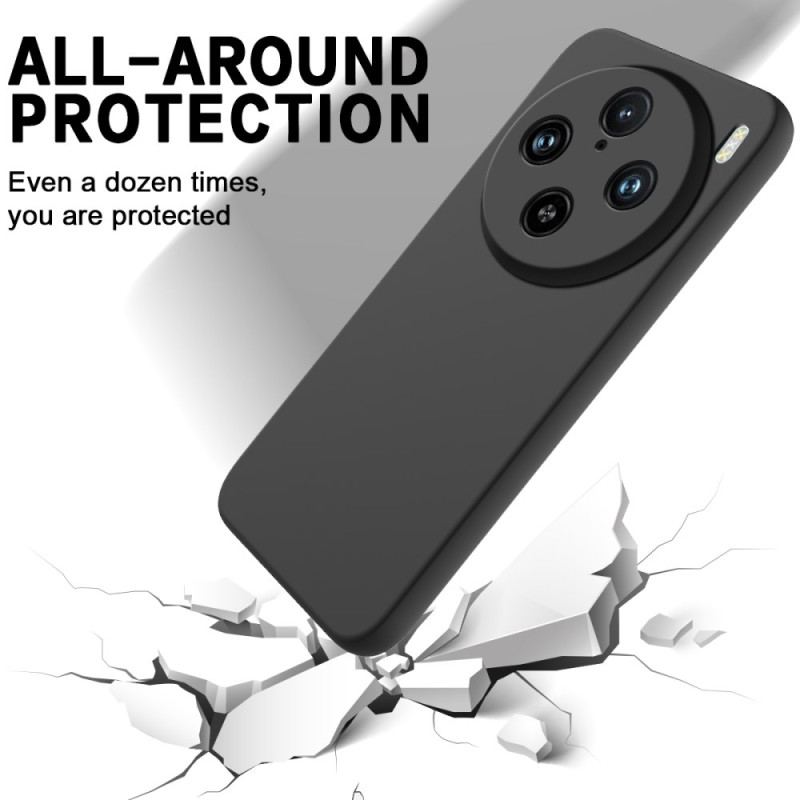 Coque Vivo X100 Pro Silicone Liquide à Lanière