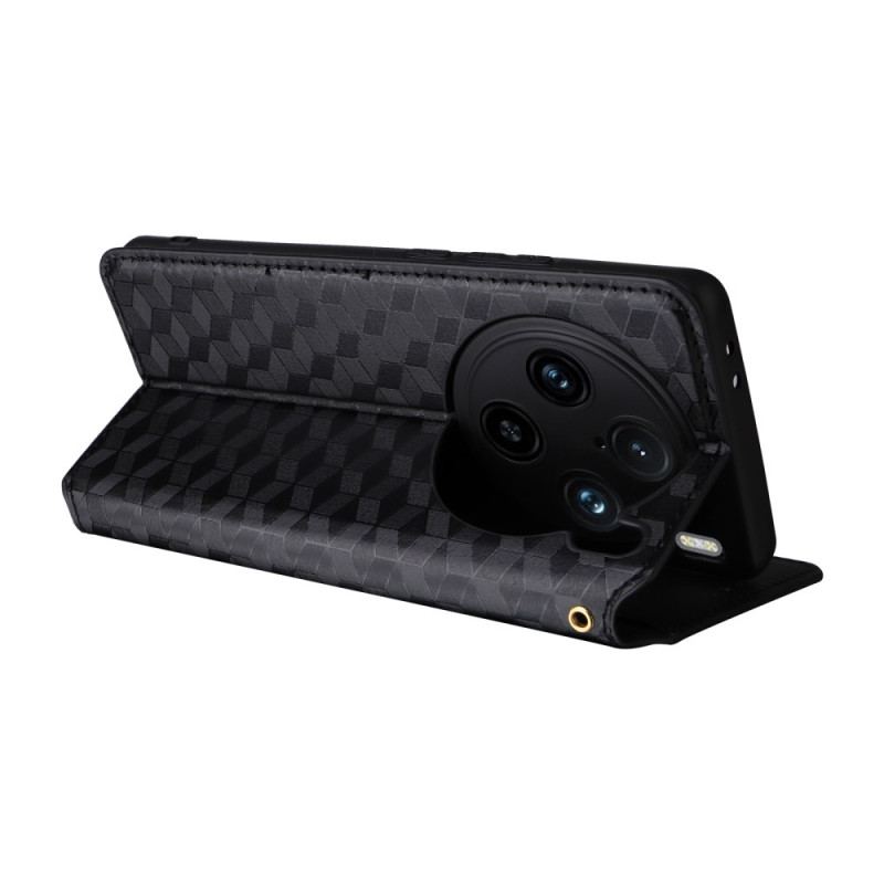 Housse Vivo X100 Pro Motif Losanges