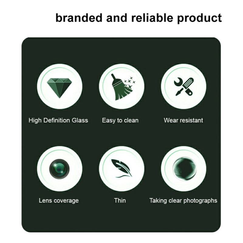 Lentille de Protection en Verre Trempé pour Vivo X100 Pro Cadre d'Auto-Positionnement (Version Noire)