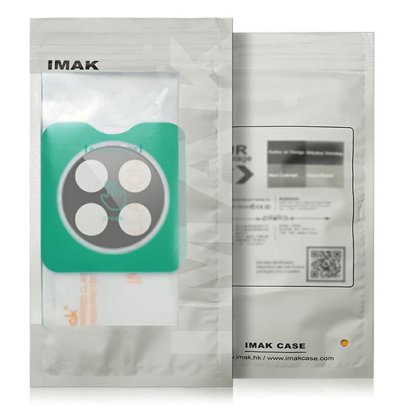 Lentille de Protection en Verre Trempé pour Vivo X100 Pro Cadre d'Auto-Positionnement (Version Noire)