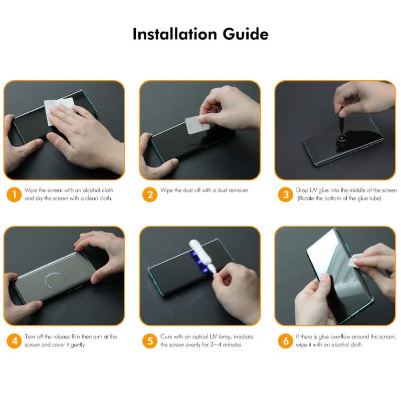 Protection en Verre Trempé pour Écran Vivo X100 Pro