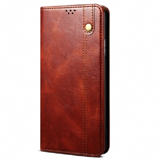 Flip Cover Oppo A16 / A16s Simili Cuir Ciré