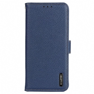 Housse Oppo A16 / A16s Cuir Litchi KHAZNEH