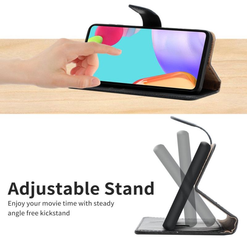 Housse Oppo A16 / A16s Cuir Nappa Véritable