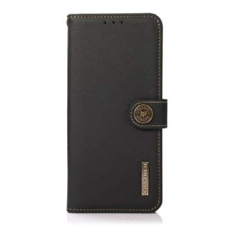 Housse Oppo A16 / A16s Cuir Véritable KHAZNEH RFID