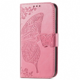 Housse Oppo A16 / A16s Demi Papillons