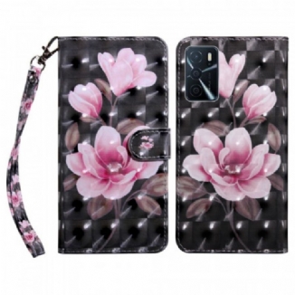 Housse Oppo A16 / A16s Fleurs Blossom