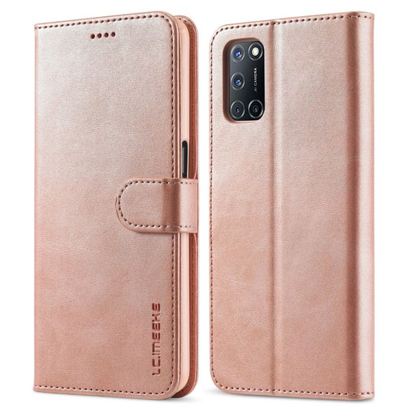 Housse Oppo A16 / A16s LC.IMEEKE Effet Cuir