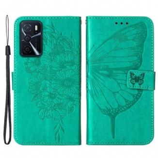 Housse Oppo A16 / A16s Papillon Design