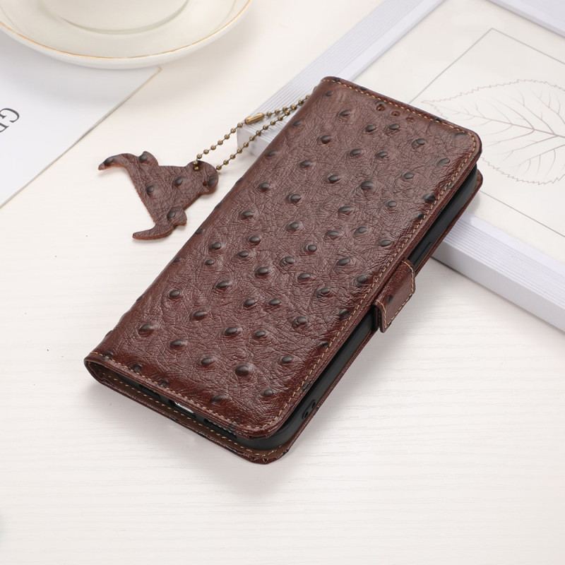 Housse Samsung Galaxy S23 Ultra 5G Vrai Cuir Texturé RFID