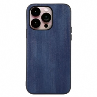 Coque iPhone 14 Pro Texture Cuir