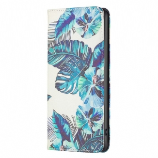 Flip Cover iPhone 14 Pro Max Feuilles